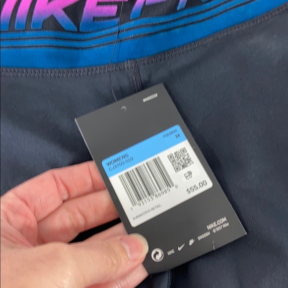 Nike High Waisted Pro Dri-Fit 7/8 Tight Leggings - Picture 10 of 12